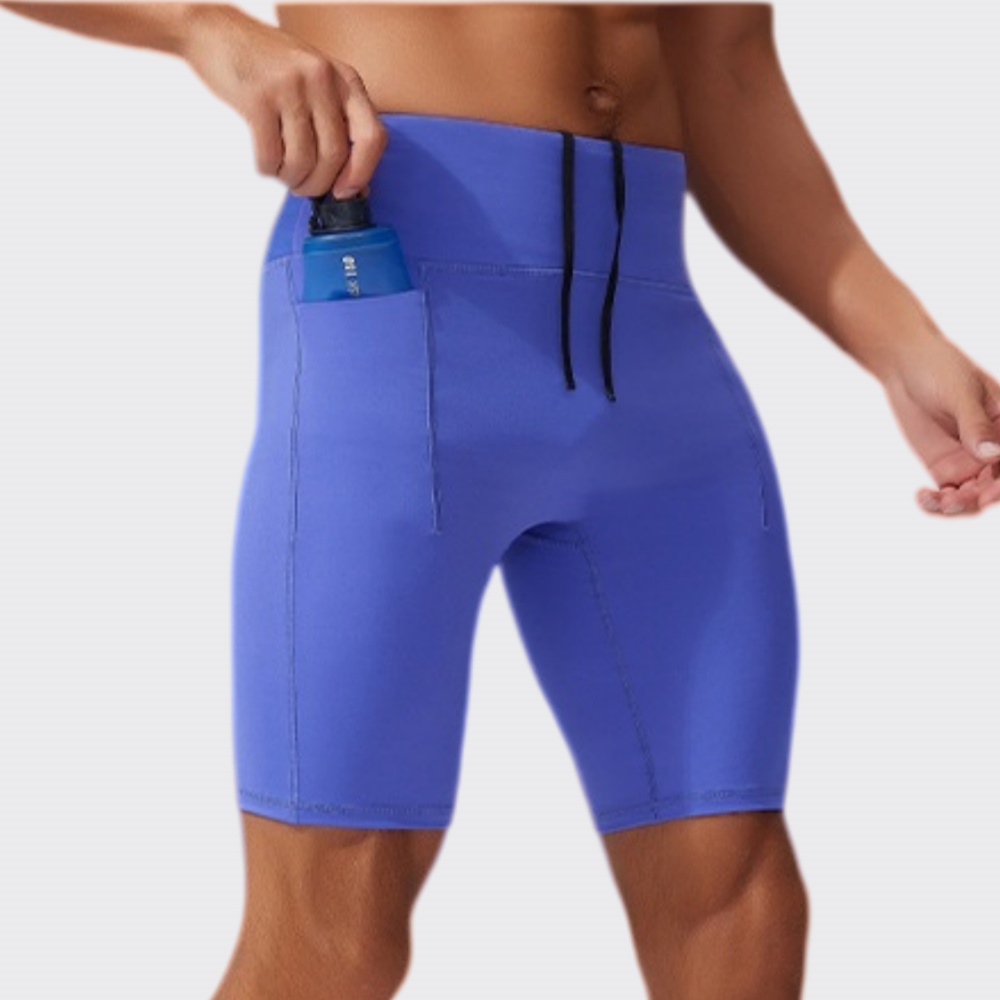 Sports Equipment Logos - Shorts Esportivos Masculinos para Corrida, Verão,