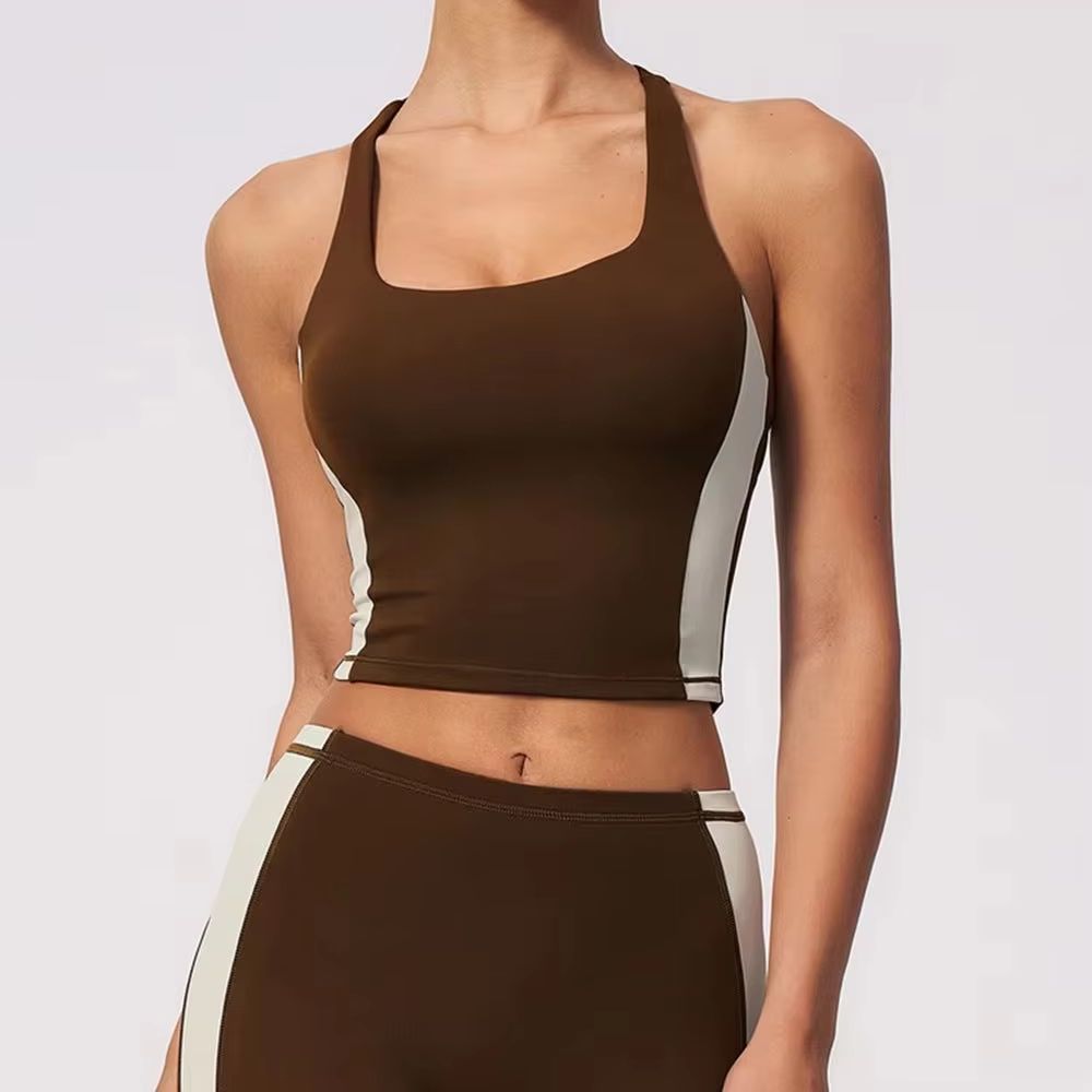 Top de Yoga Feminino com Alças - Sports Equipment Logos avaliação e preço