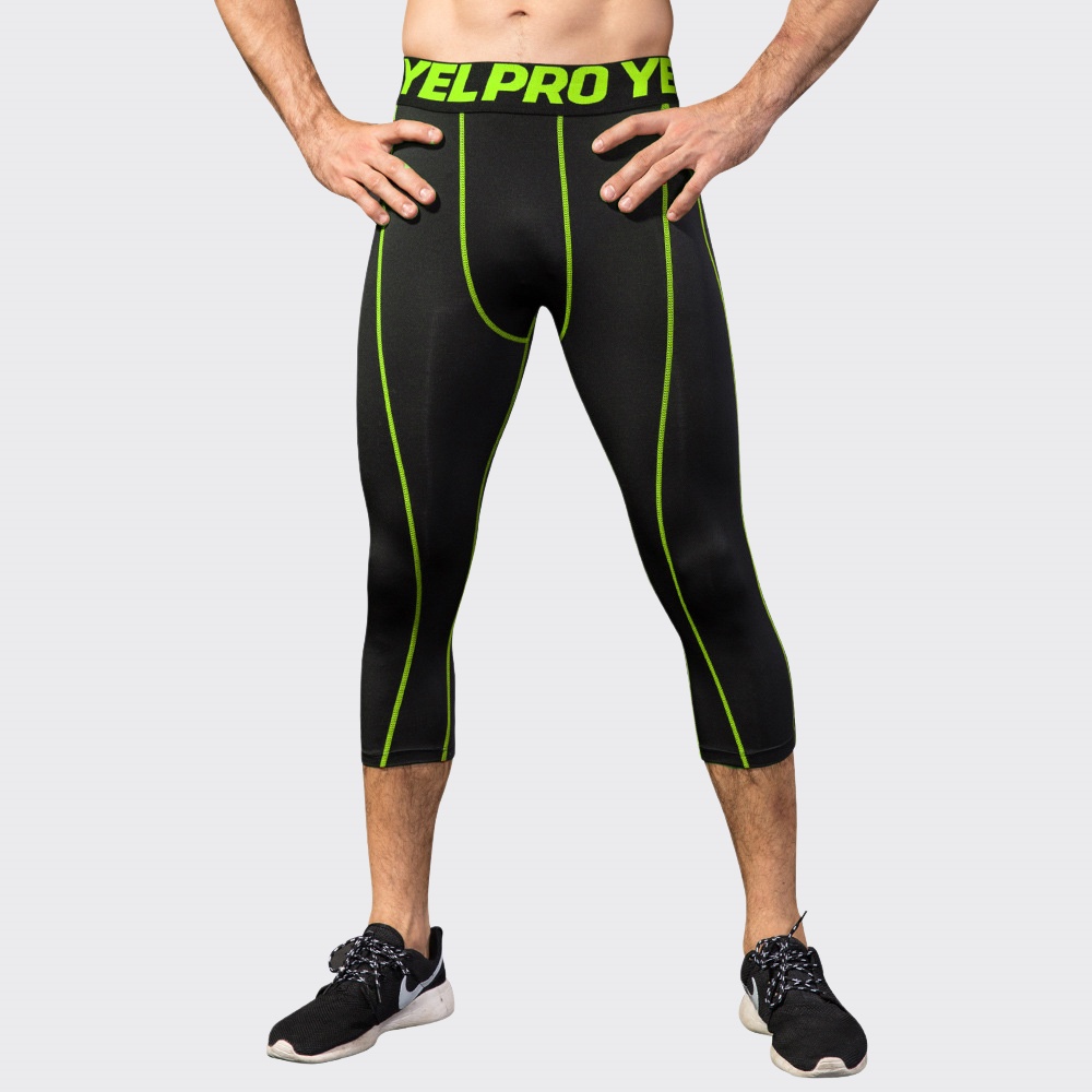 Calças de Compressão Masculina - Sports Equipment Logos avaliação e preço