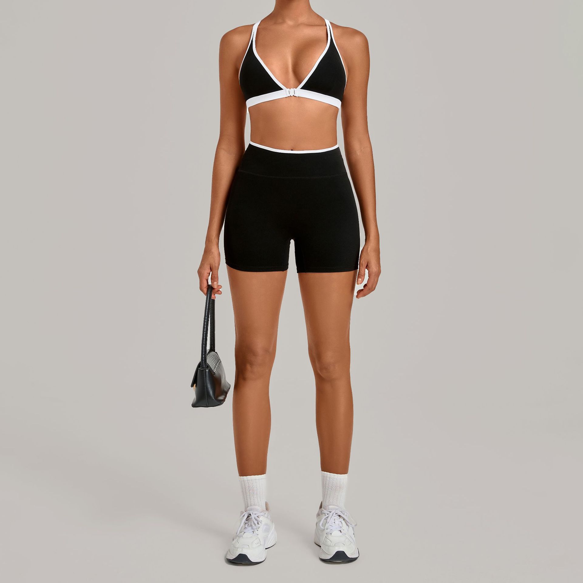 Conjunto de Yoga Feminino de 2 - Sports Equipment Logos avaliação e preço