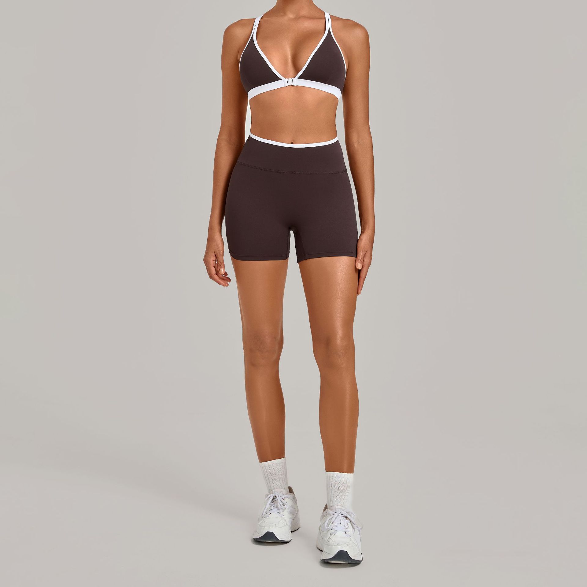 Conjunto de Yoga Feminino de 2 - Sports Equipment Logos avaliação e preço