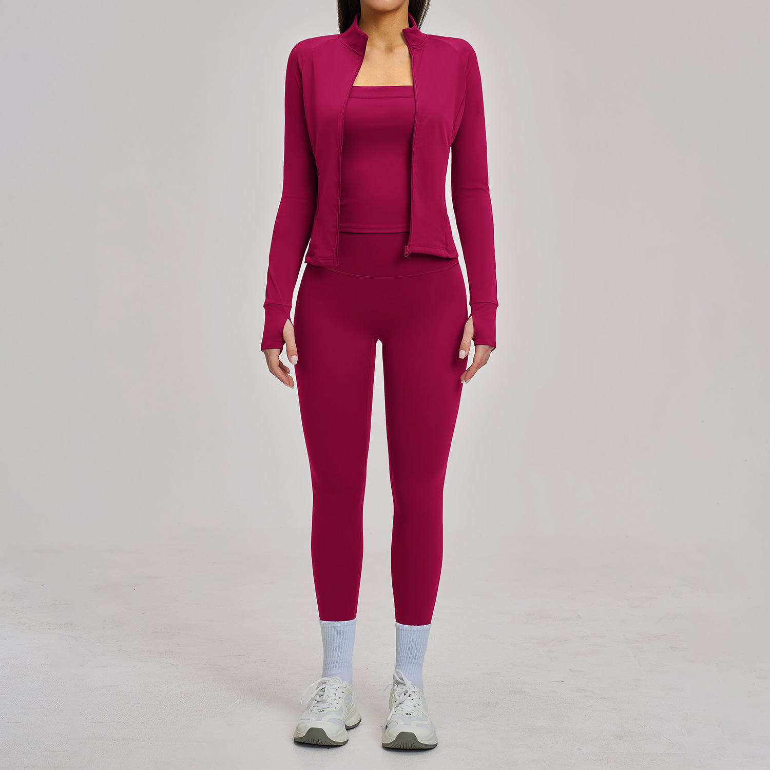 Conjunto de Roupas de Yoga par - Sports Equipment Logos avaliação e preço