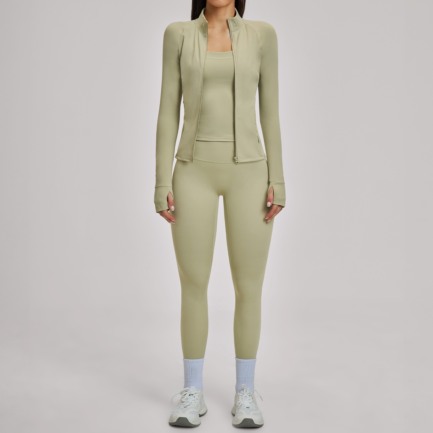Conjunto de Roupas de Yoga par - Sports Equipment Logos avaliação e preço