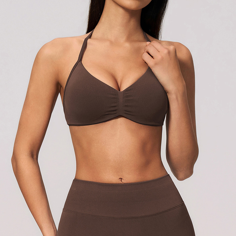Sutiã de Yoga Feminino Sem Cos - Sports Equipment Logos avaliação e preço